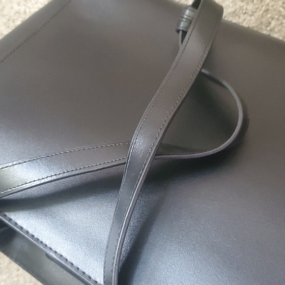 Never used! IMAN 100% split leather purse with leopard cowhide front - Picture 3 of 8